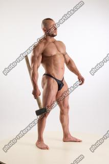 Duncan Standing Pose With Mace